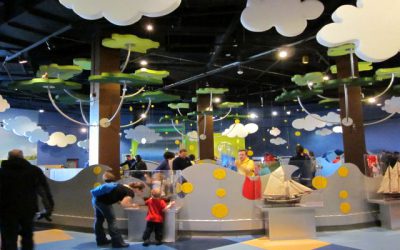 ontario-science-centre-5 Kids play in the KidSpark room at the Ontario Science Centre.