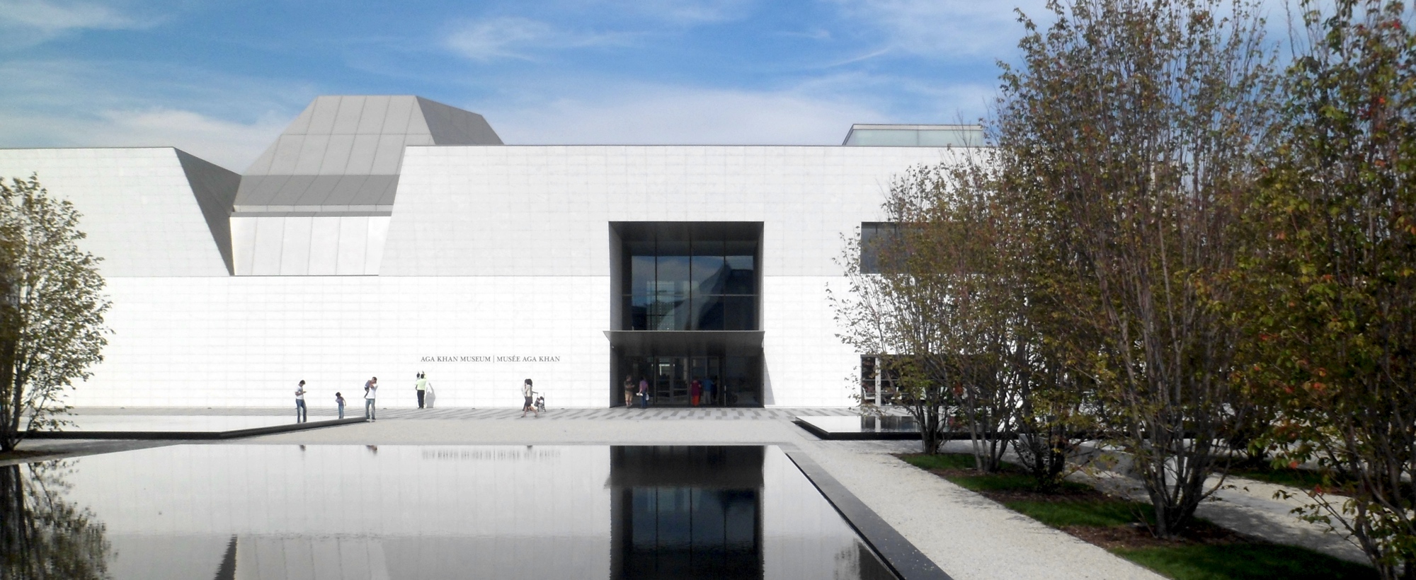 Exterior of the Aga Khan Museum.